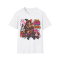 Too Glam to Give a Scream Halloween Graphic T-Shirt | Glam Witch Spooky Season Tee