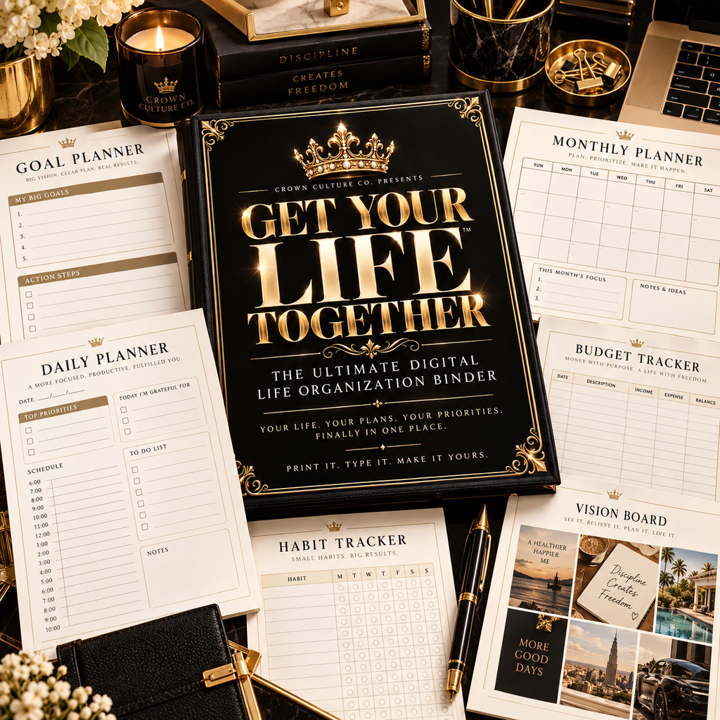 GET YOUR LIFE TOGETHER™ — The Ultimate Digital Life Organization Binder